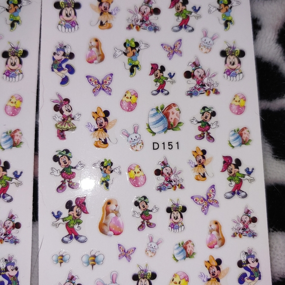 Makeup Disneys Mickey And Minnie Nail Stickers Poshmark